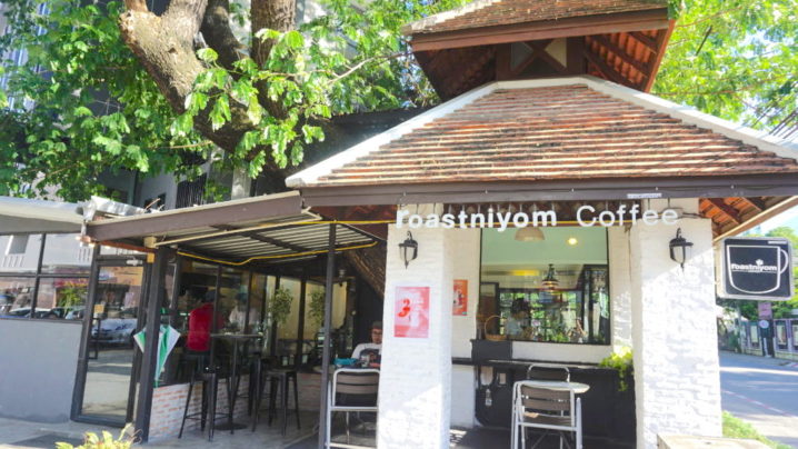 チェンマイニマンヘミンにある可愛い小屋カフェ Roastniyom Coffee Tabi Cafe
